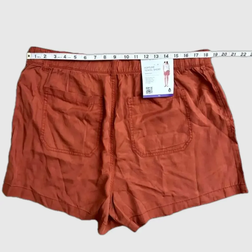 Social Standard by Sanctuary 4” Mid Rise Fortune Tencel Short Red Clay XXL